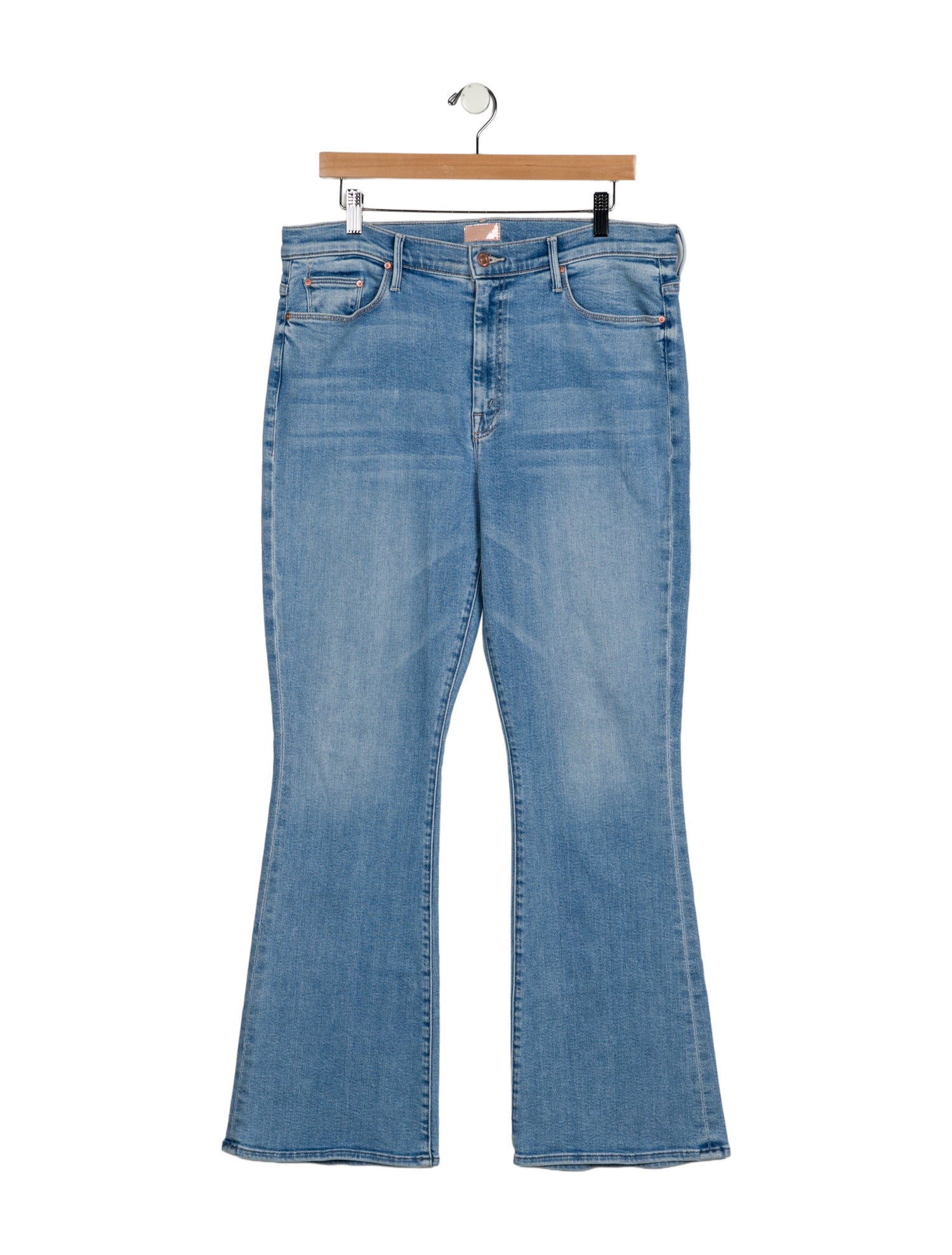 Mother High-Rise Wide Leg Jeans