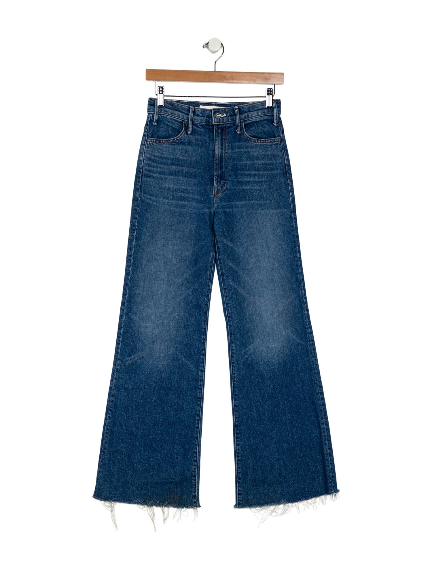 Mother High-Rise Wide Leg Jeans