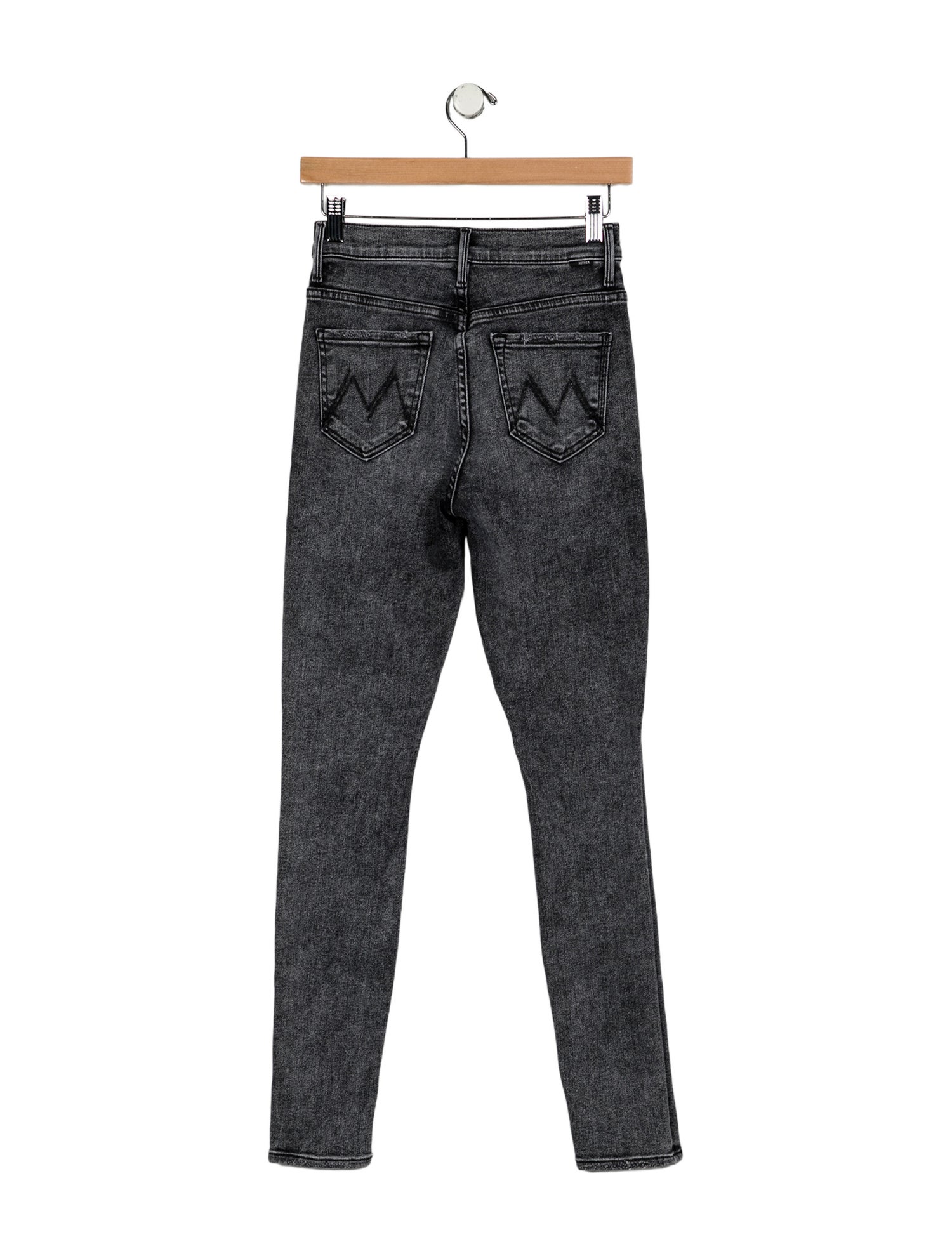Mother Mid-Rise Skinny Leg Jeans