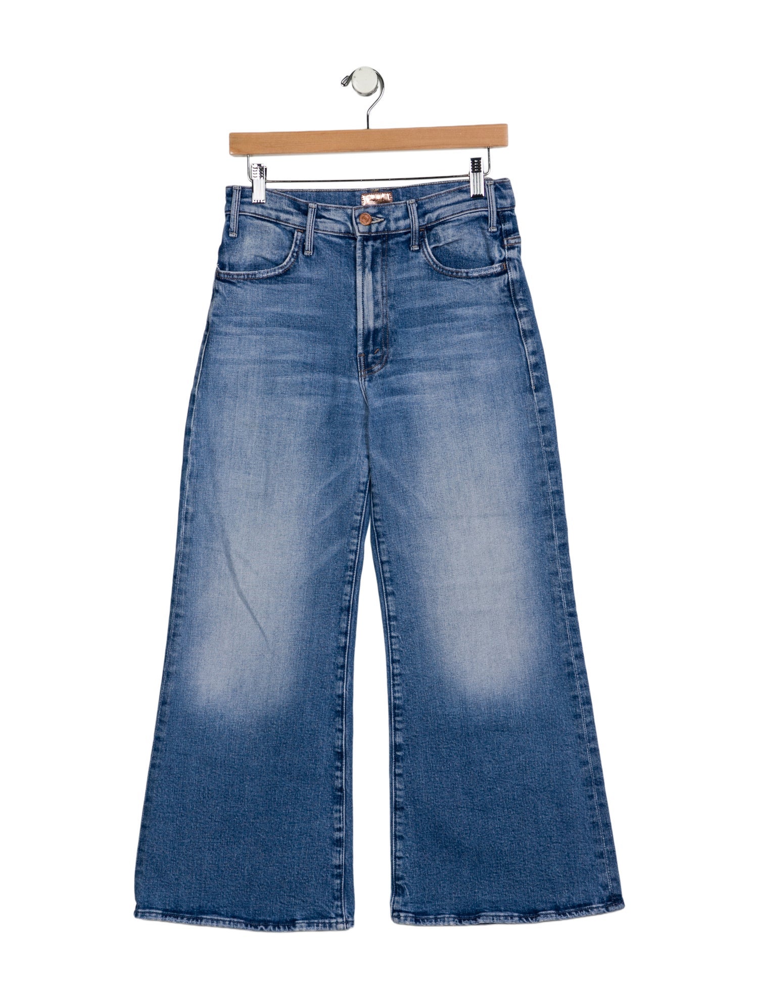 Mother High-Rise Wide Leg Jeans