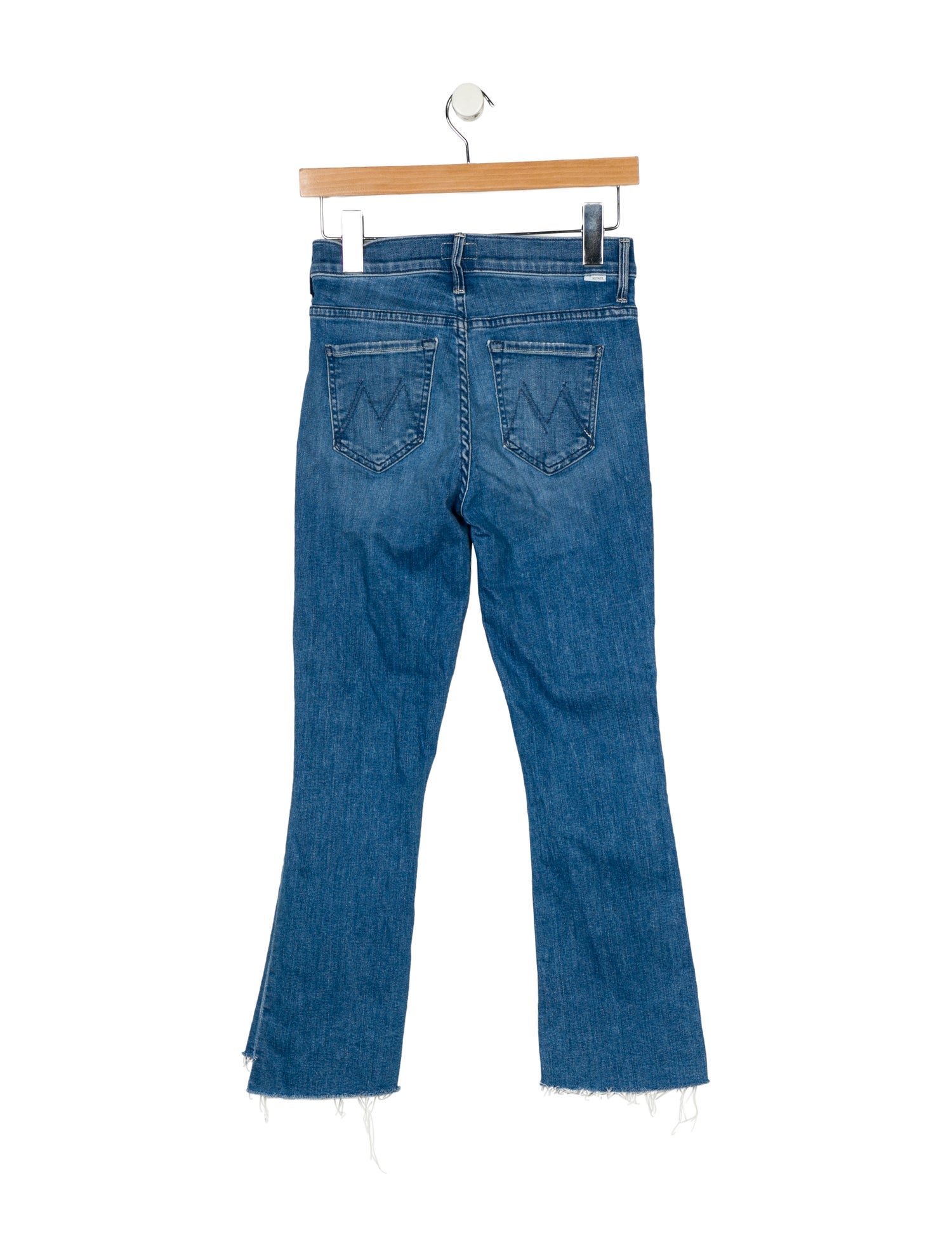 Mother Mid-Rise Straight Leg Jeans