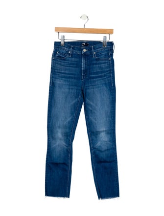 Mother High-Rise Straight Leg Jeans