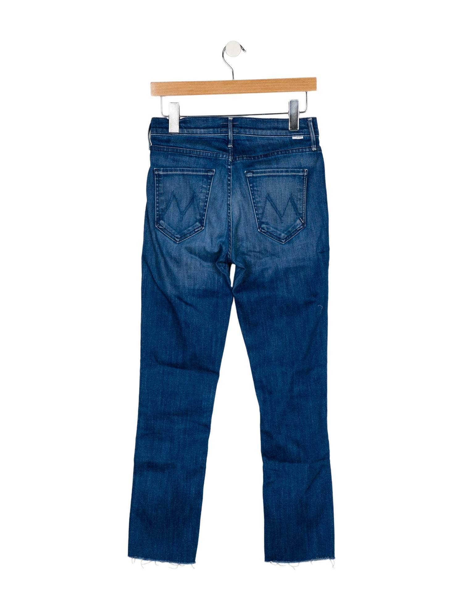 Mother High-Rise Straight Leg Jeans