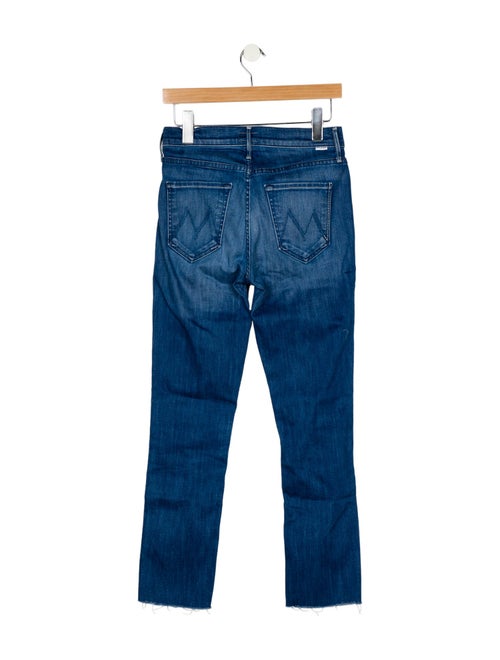 Mother High-Rise Straight Leg Jeans