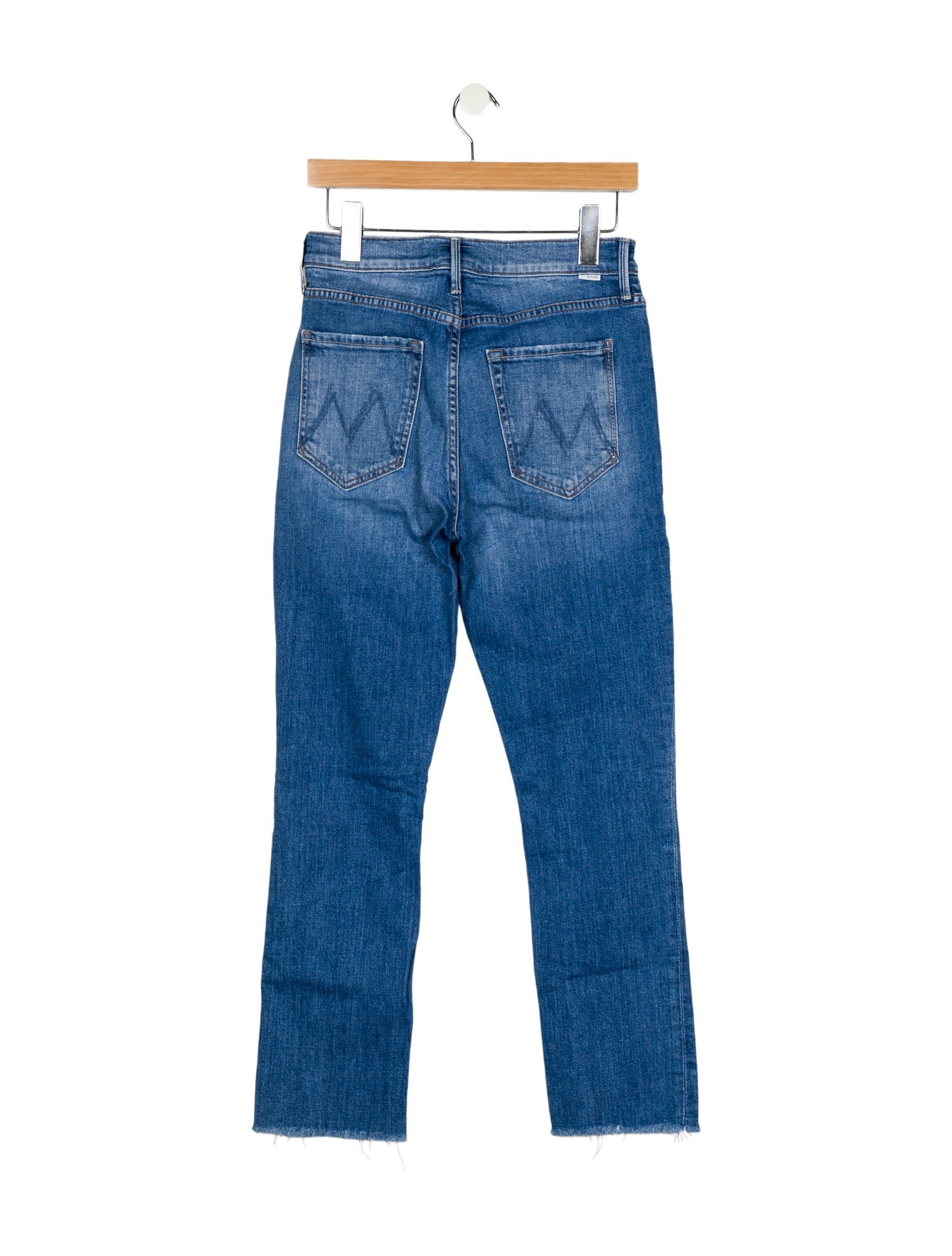 Mother High-Rise Straight Leg Jeans