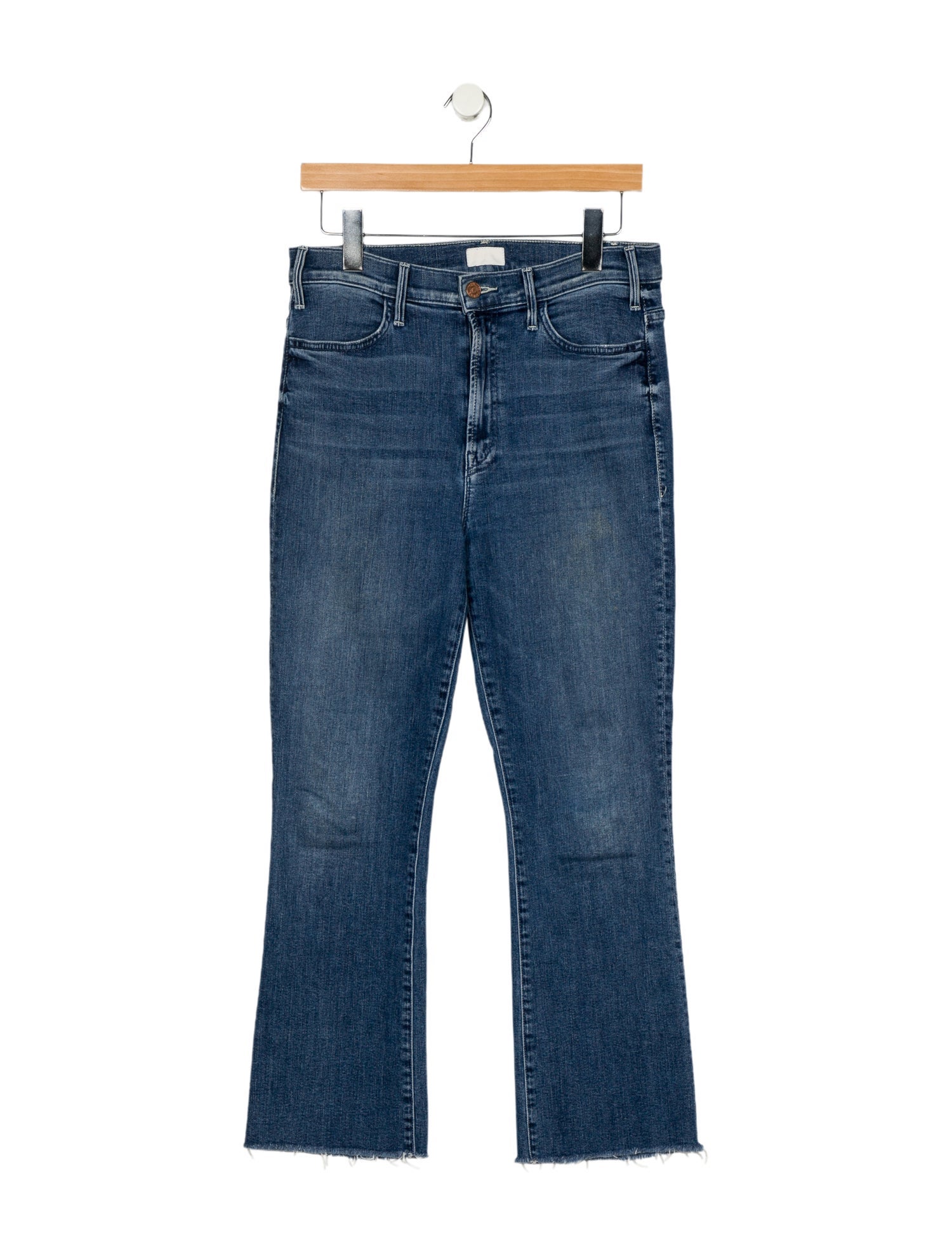 Mother High-Rise Straight Leg Jeans