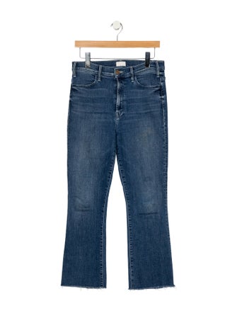 Mother High-Rise Straight Leg Jeans