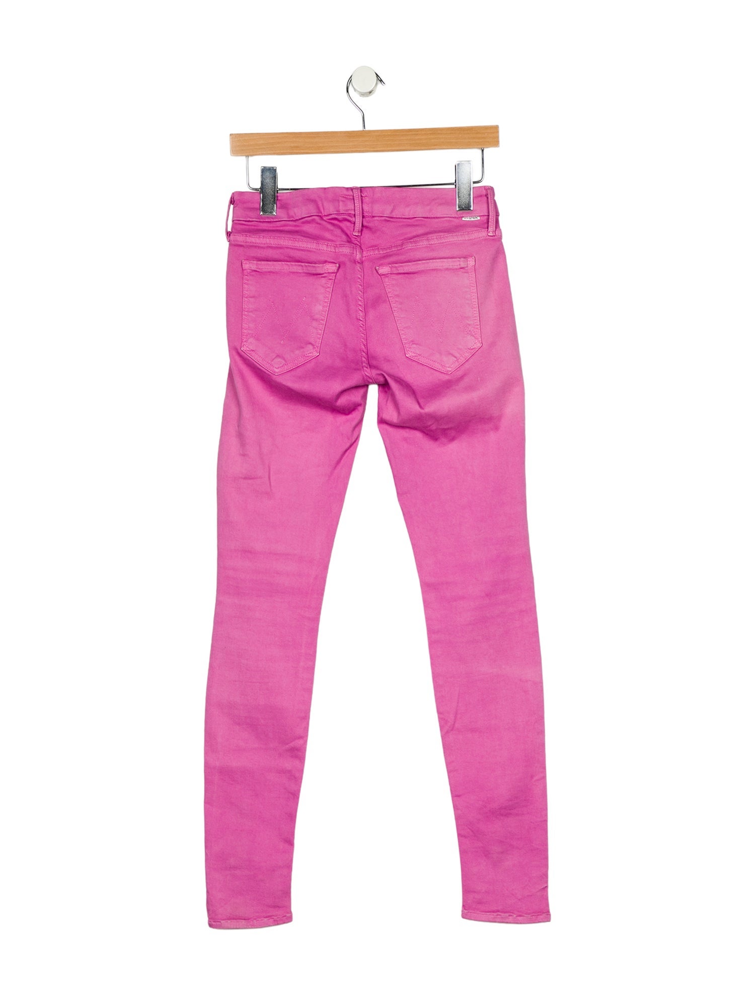 Mother Mid-Rise Skinny Leg Jeans