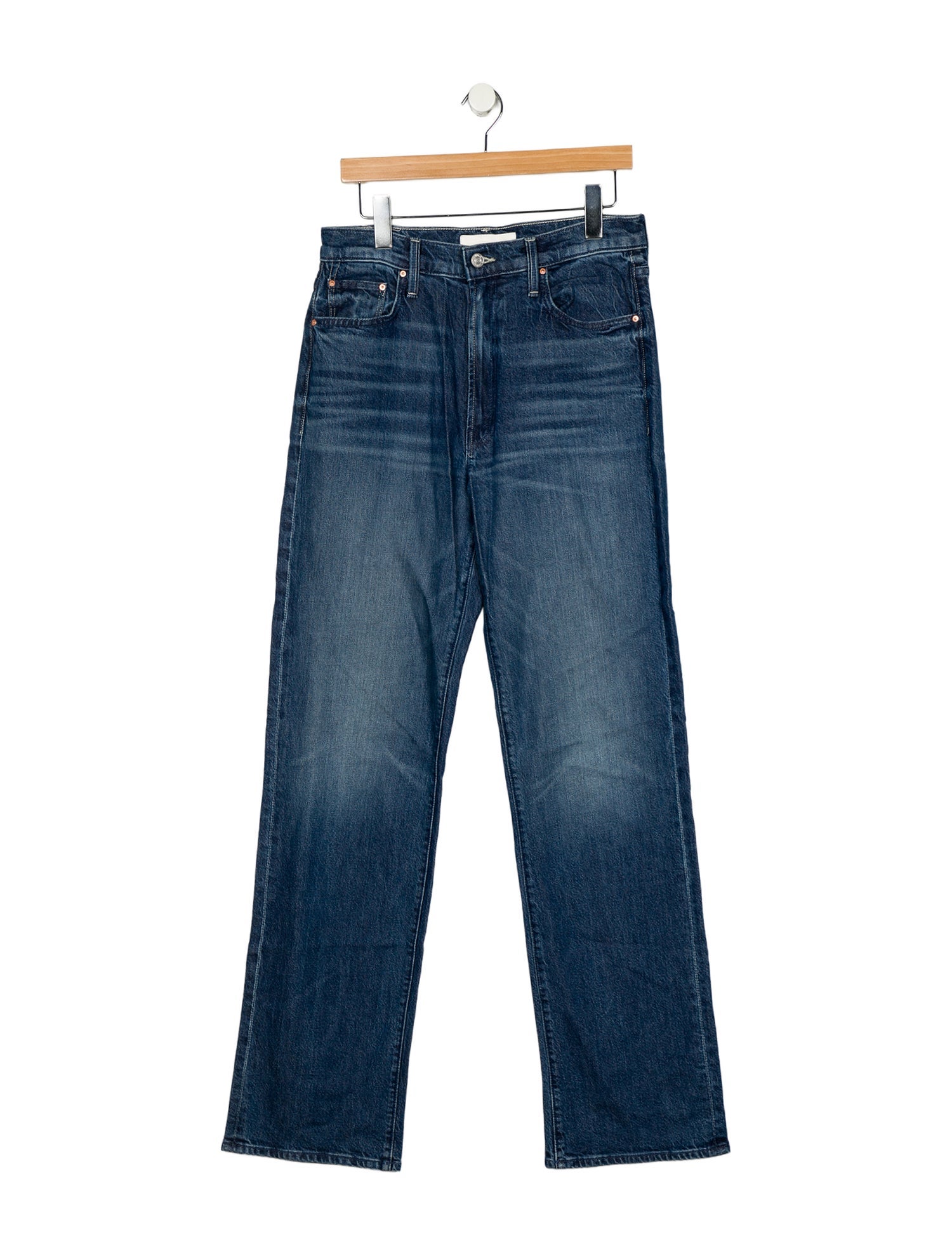 Mother High-Rise Wide Leg Jeans