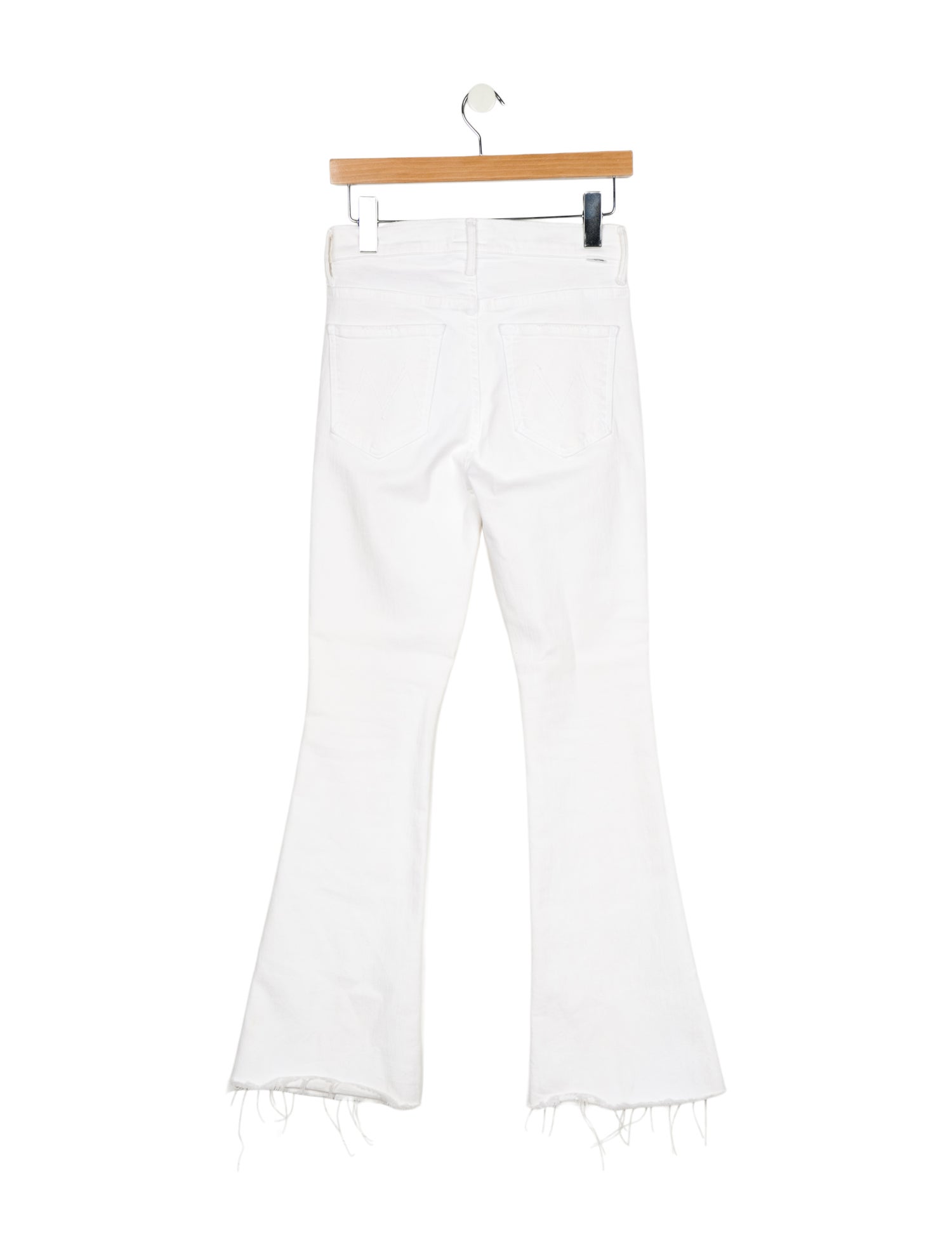 Mother Mid-Rise Wide Leg Jeans