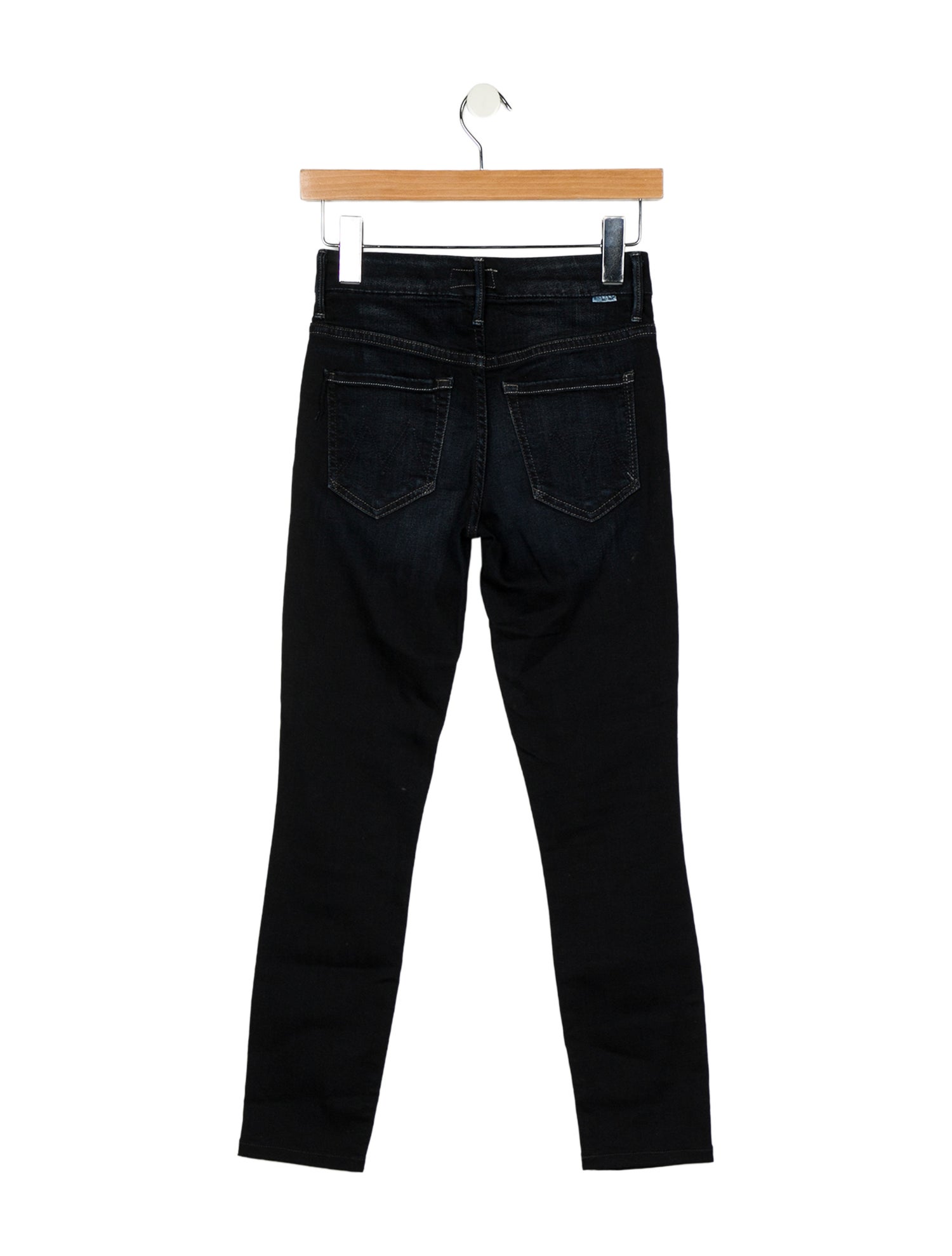 Mother Mid-Rise Skinny Leg Jeans