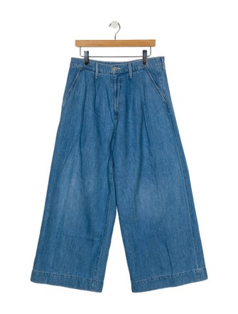 Mother High-Rise Wide Leg Jeans