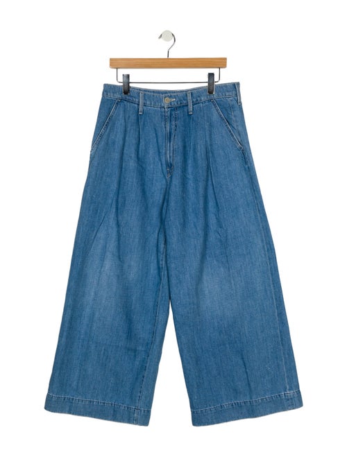 Mother High-Rise Wide Leg Jeans