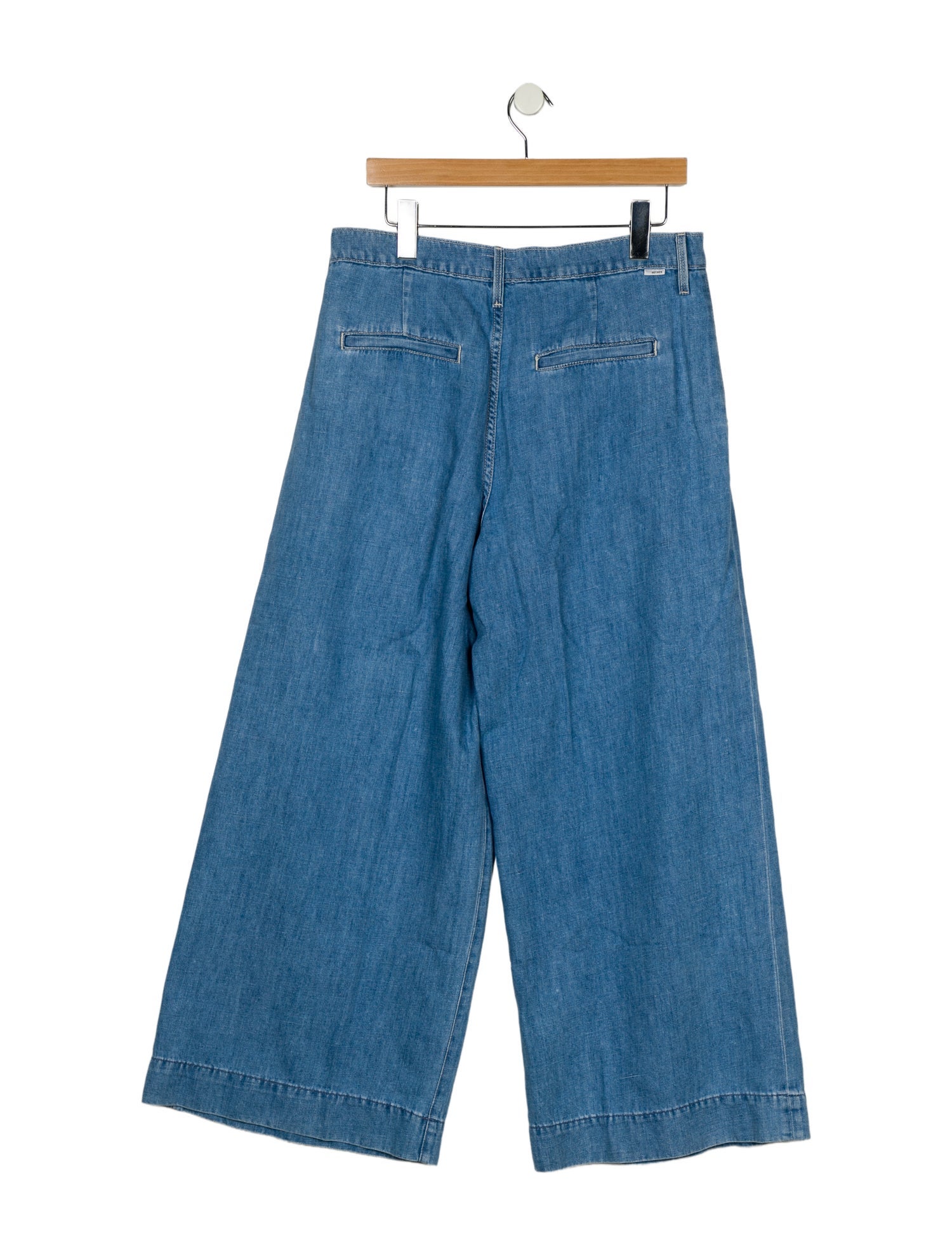 Mother High-Rise Wide Leg Jeans