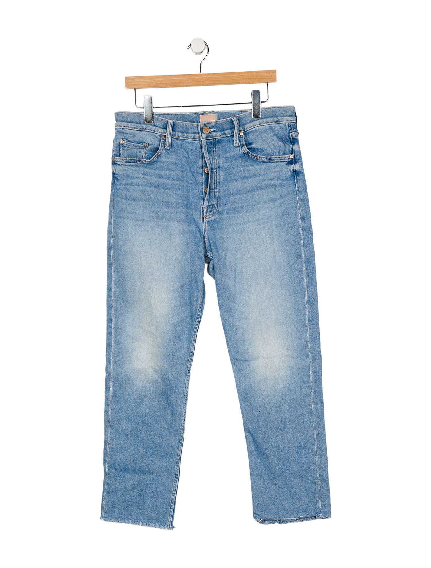Mother High-Rise Straight Leg Jeans