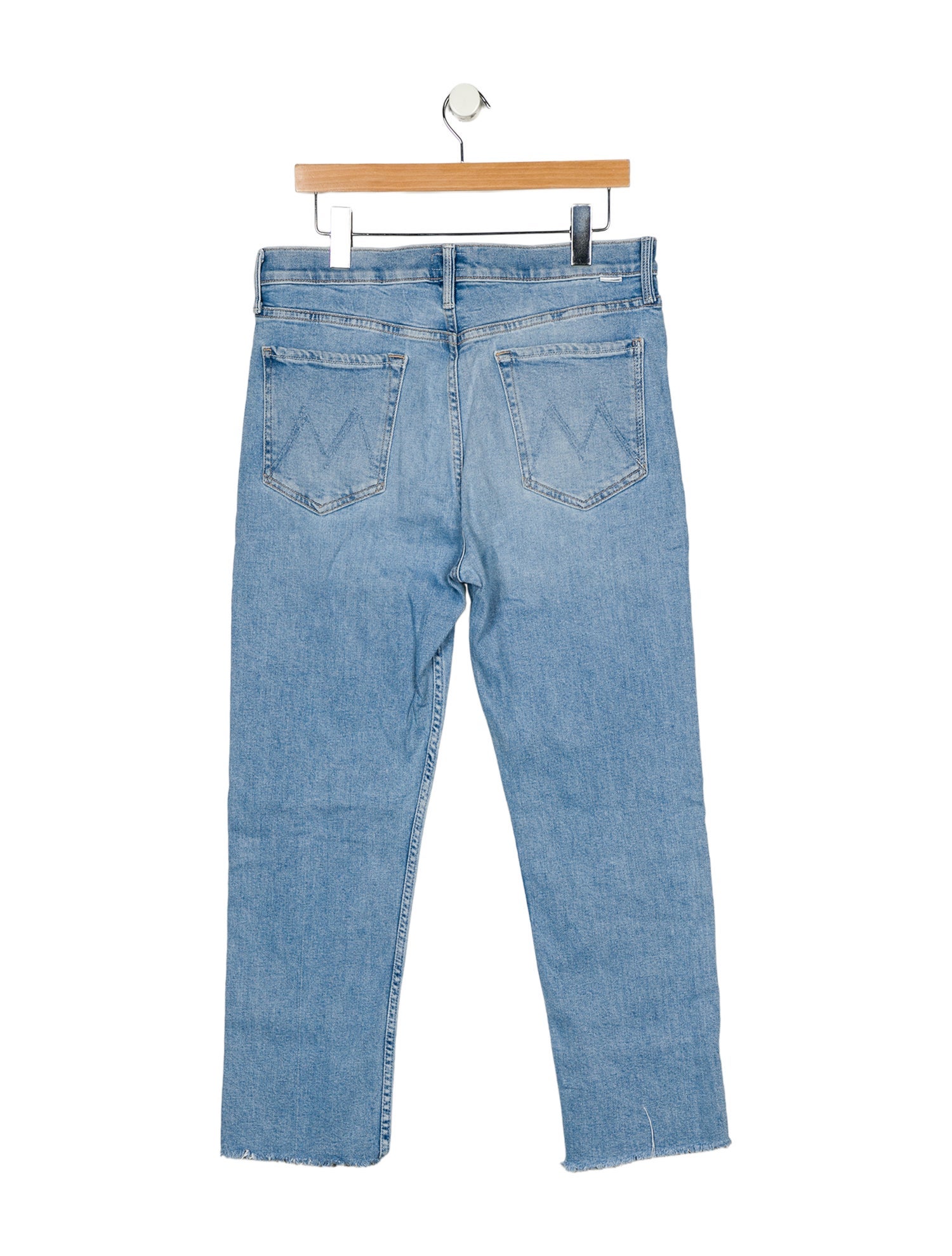 Mother High-Rise Straight Leg Jeans