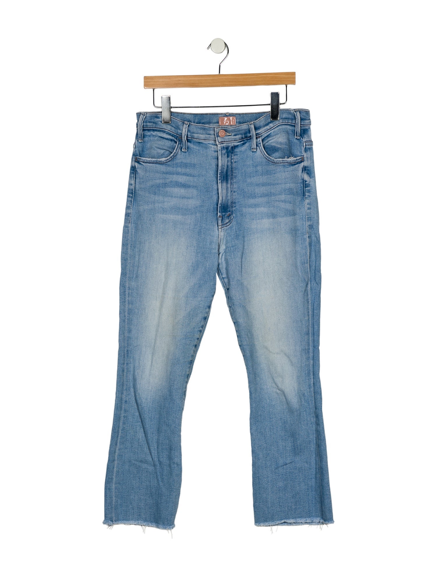 Mother High-Rise Straight Leg Jeans