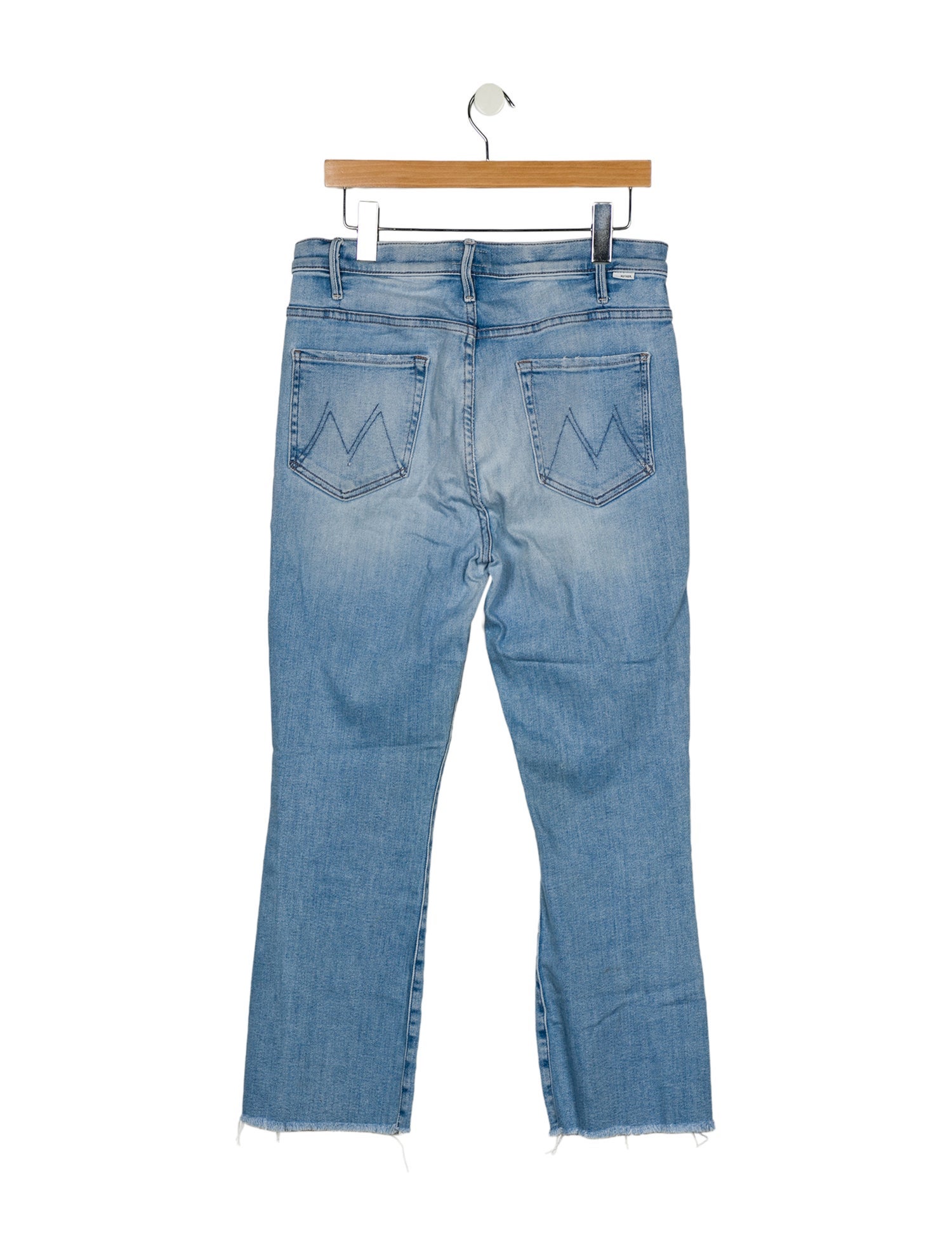 Mother High-Rise Straight Leg Jeans