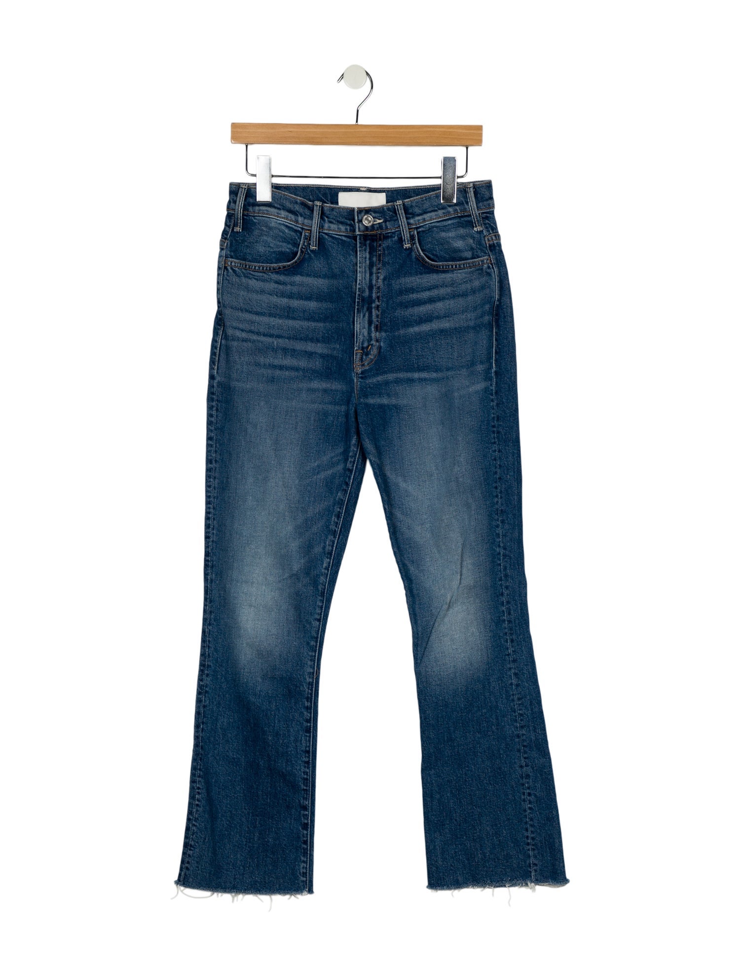 Mother High-Rise Straight Leg Jeans