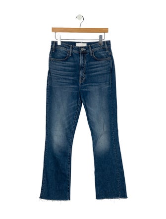 Mother High-Rise Straight Leg Jeans