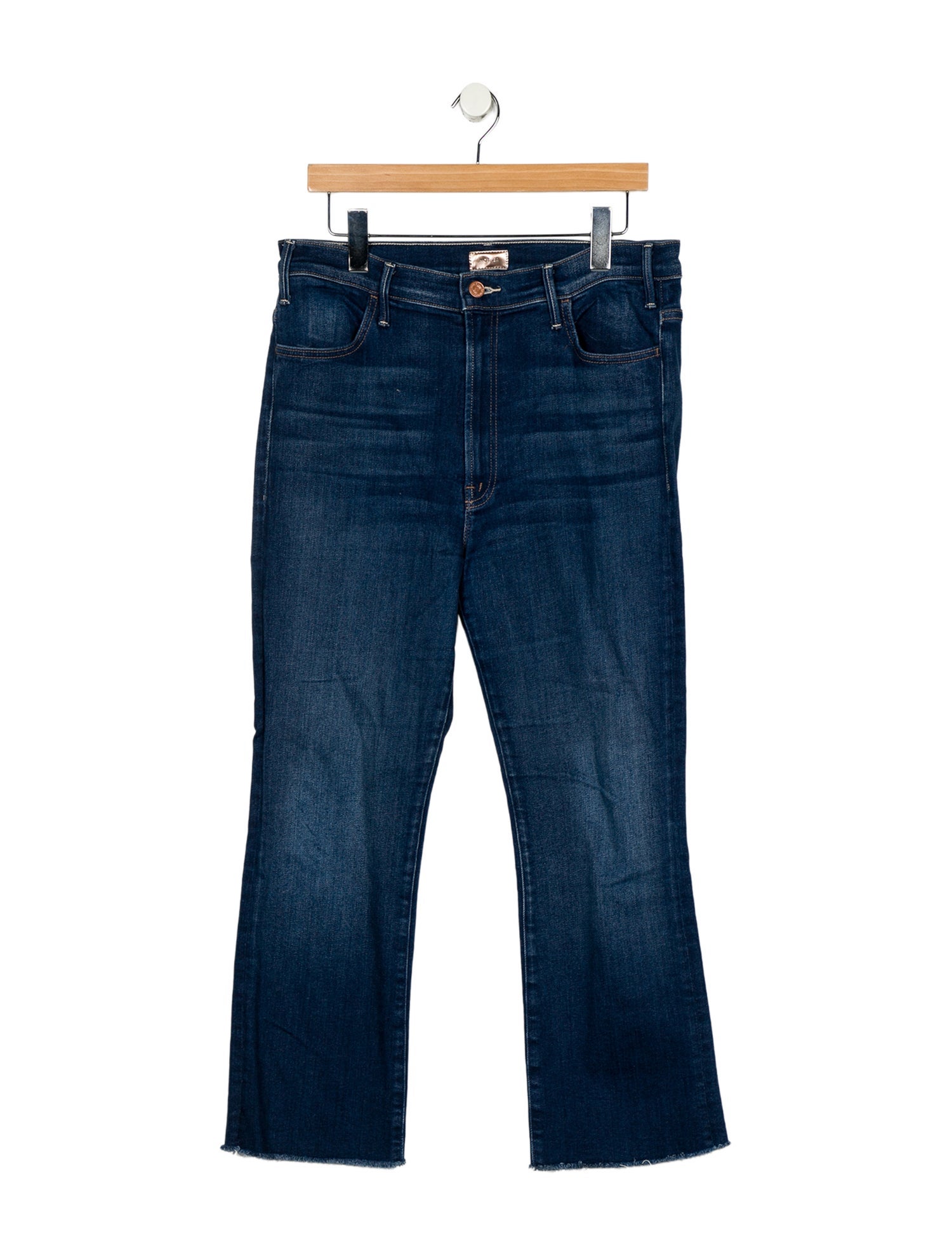 Mother High-Rise Straight Leg Jeans