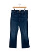 Mother High-Rise Straight Leg Jeans