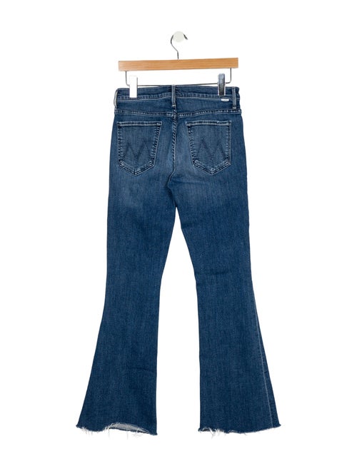 Mother Mid-Rise Straight Leg Jeans