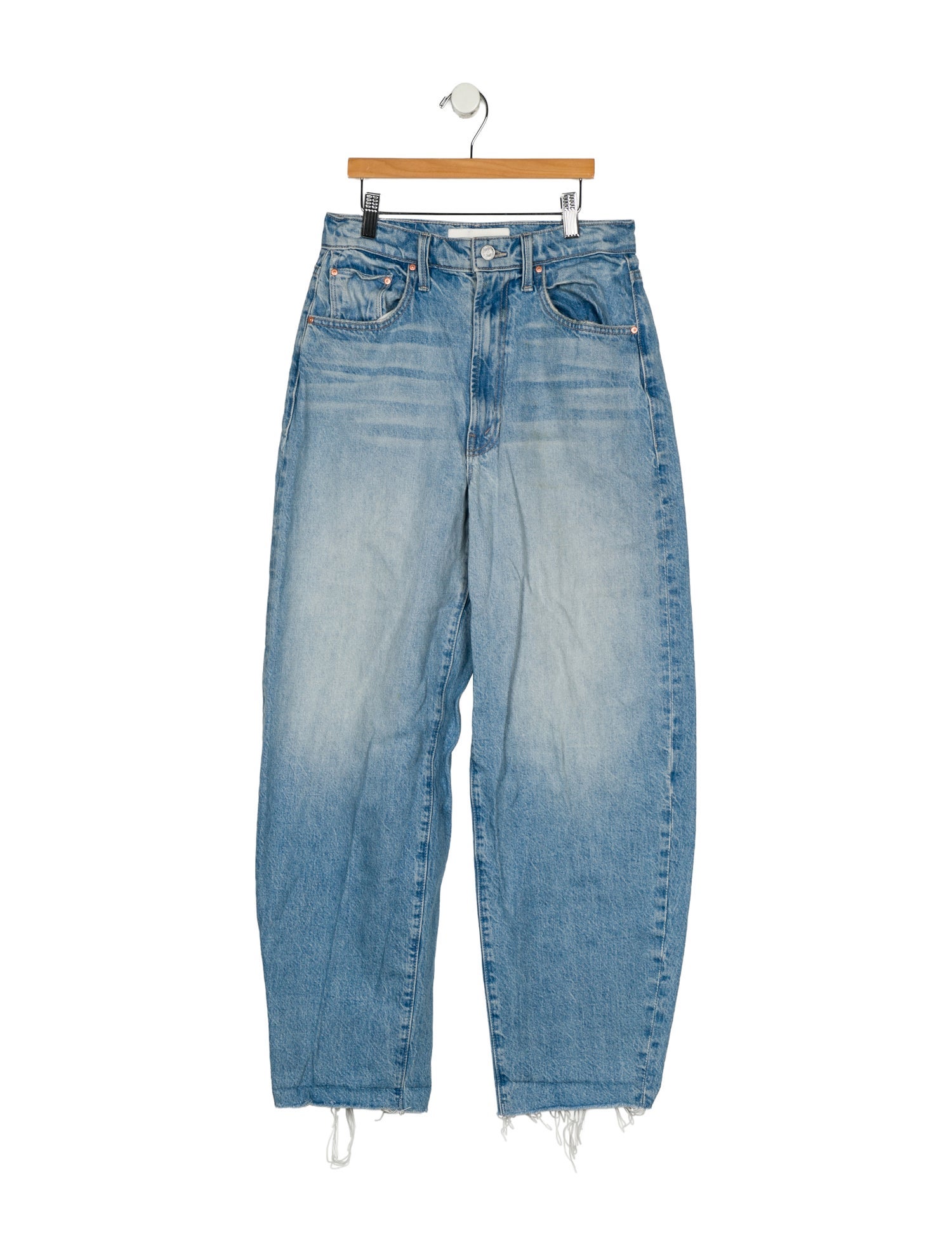 Mother High-Rise Straight Leg Jeans