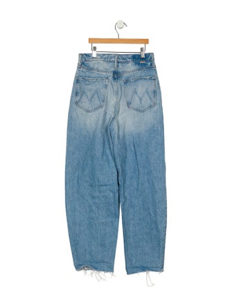 Mother High-Rise Straight Leg Jeans