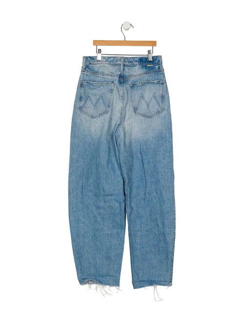 Mother High-Rise Straight Leg Jeans