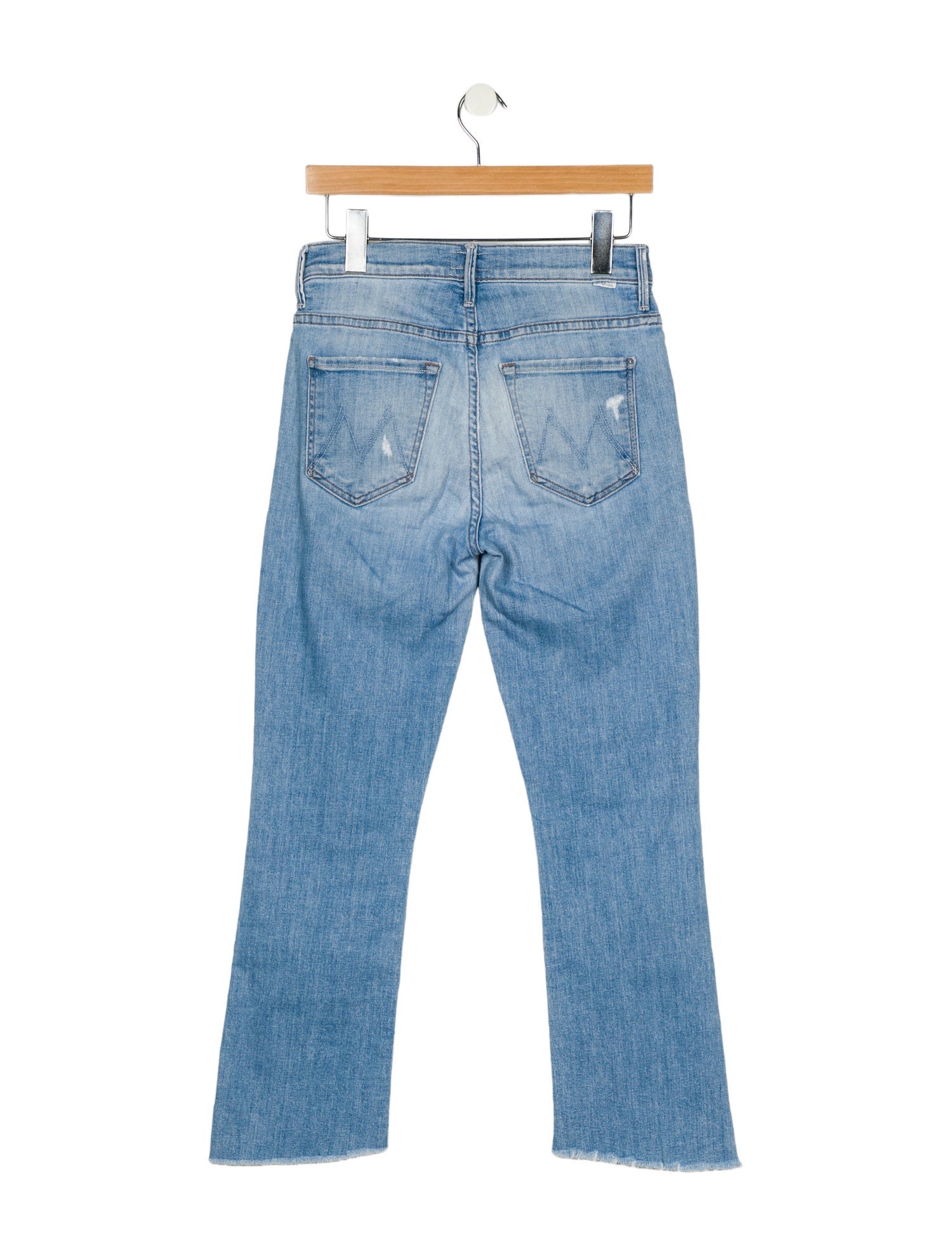 Mother Mid-Rise Straight Leg Jeans