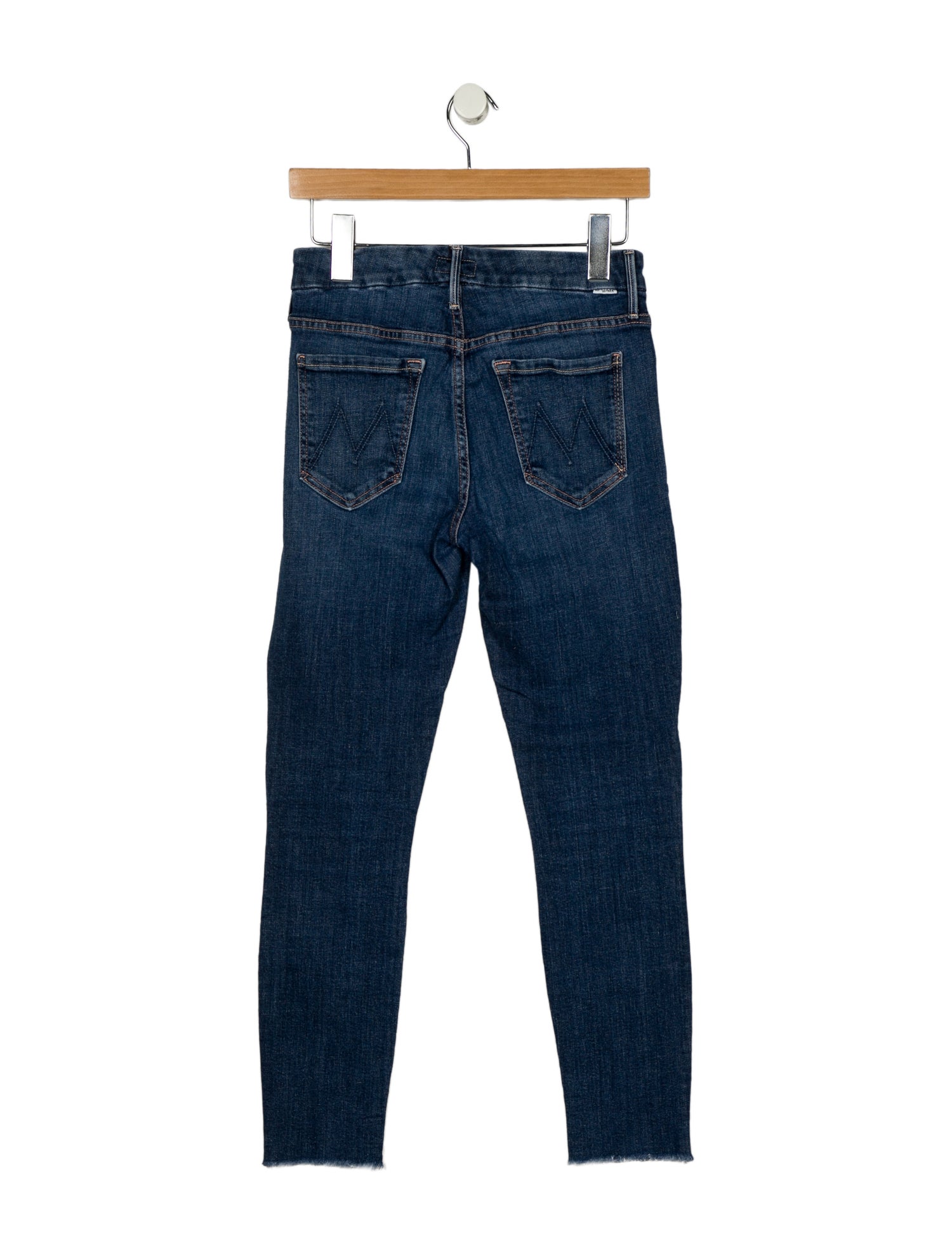 Mother Mid-Rise Skinny Leg Jeans
