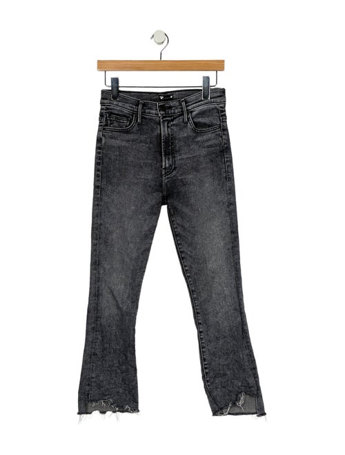 Mother Mid-Rise Straight Leg Jeans