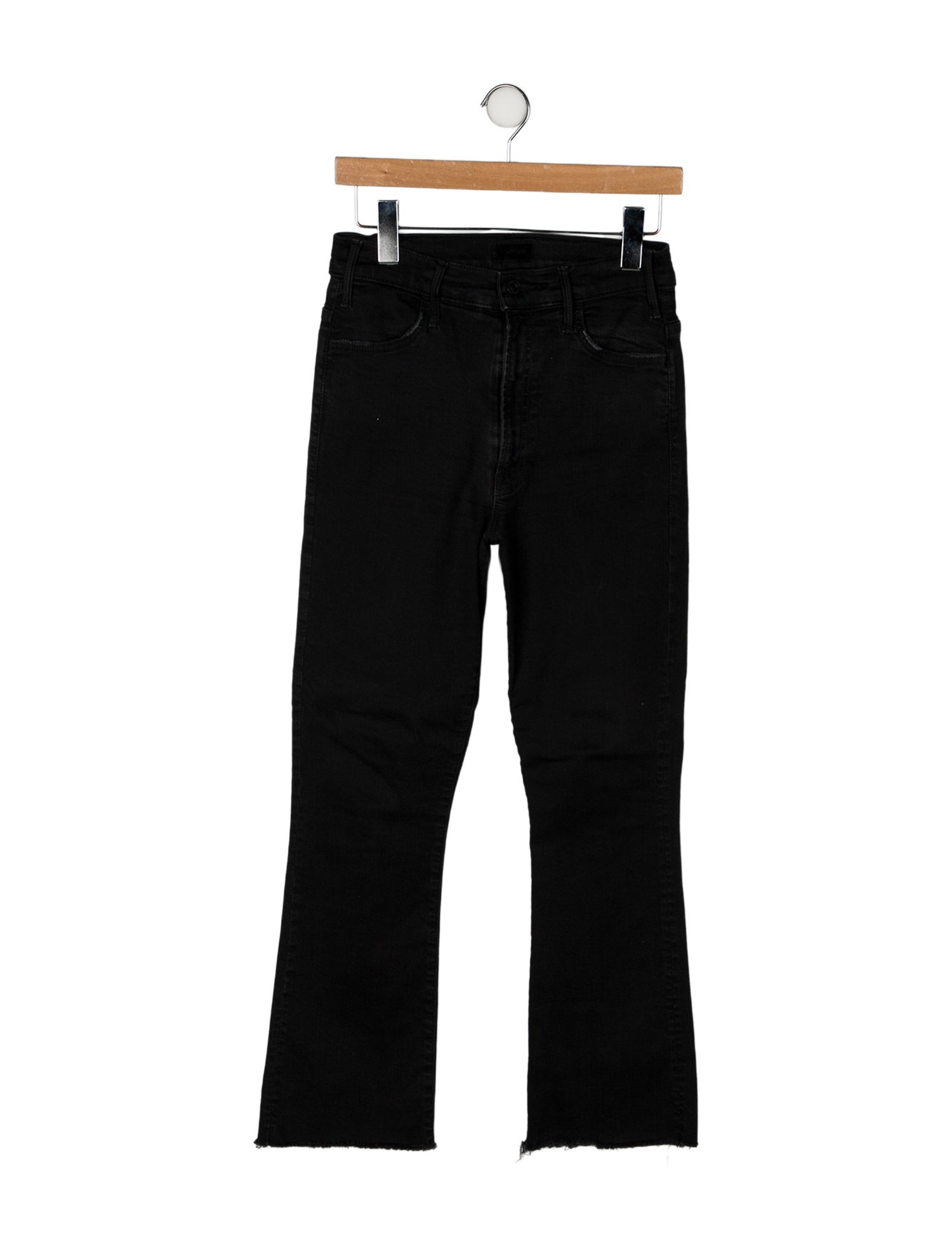 Mother Mid-Rise Straight Leg Jeans