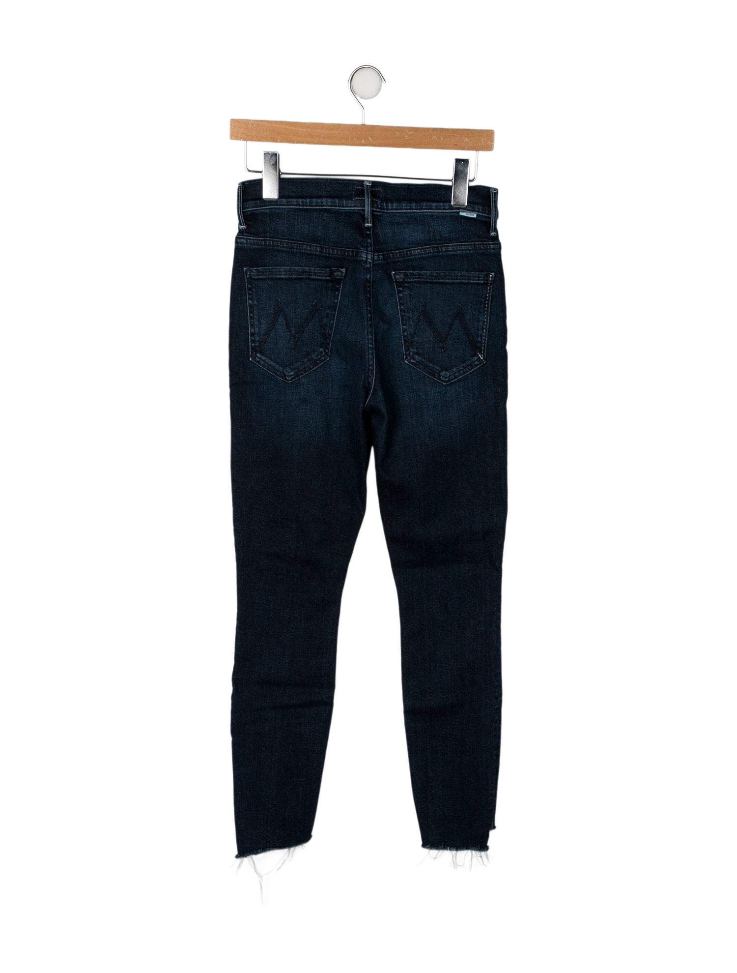 Mother Mid-Rise Skinny Leg Jeans