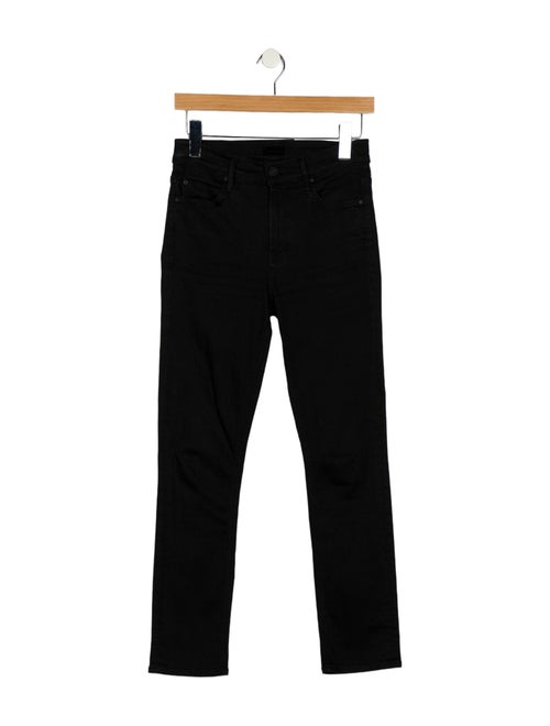 Mother Mid-Rise Straight Leg Jeans