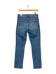 Mother Mid-Rise Straight Leg Jeans