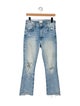 Mother Mid-Rise Straight Leg Jeans