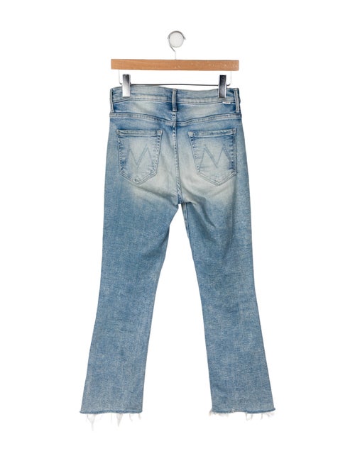 Mother Mid-Rise Straight Leg Jeans