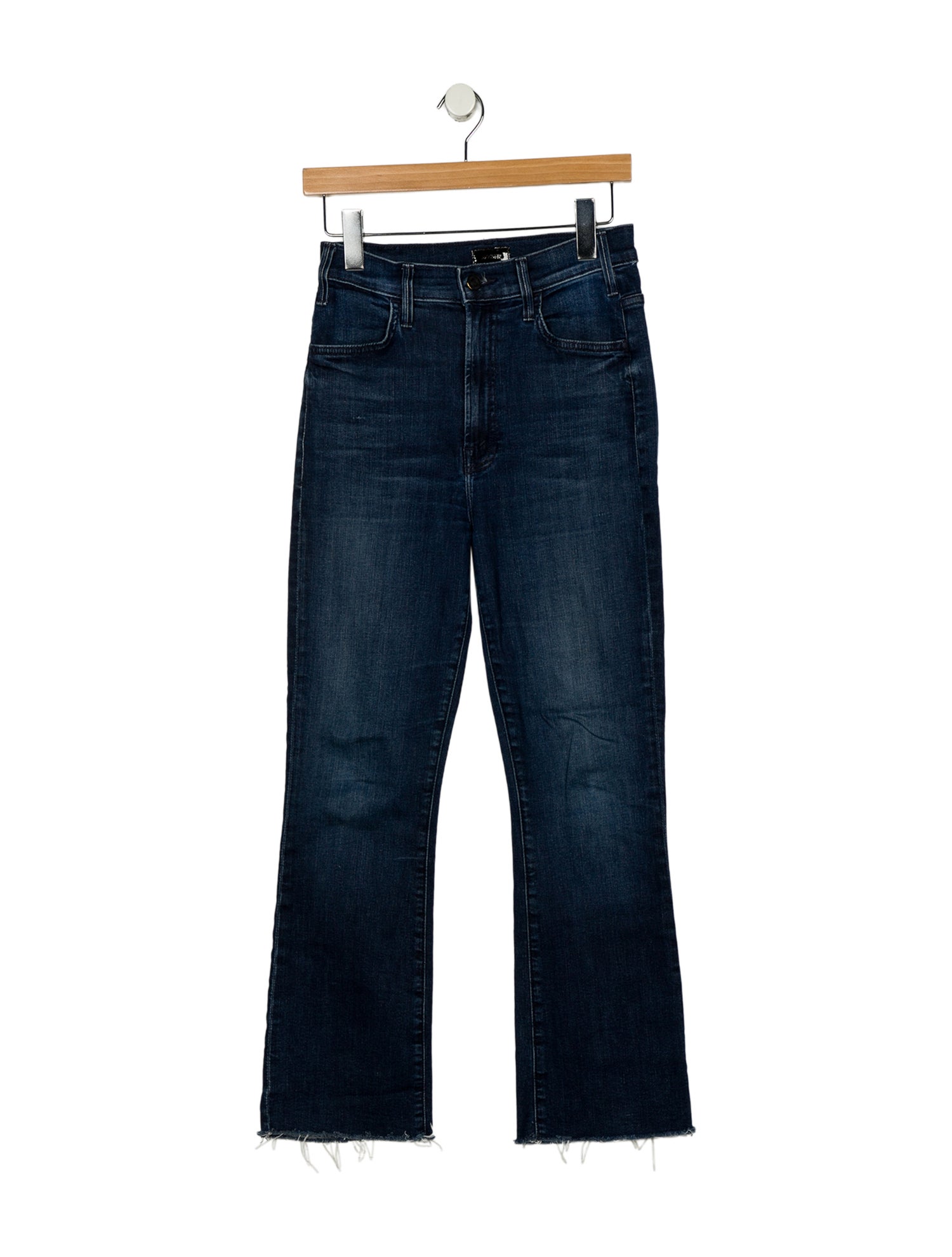 Mother High-Rise Straight Leg Jeans