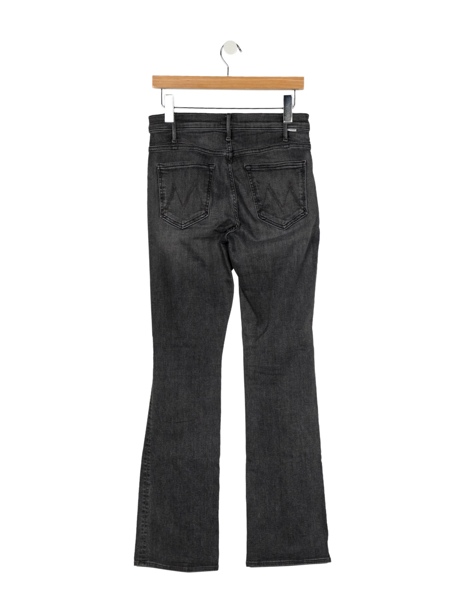 Mother Mid-Rise Straight Leg Jeans