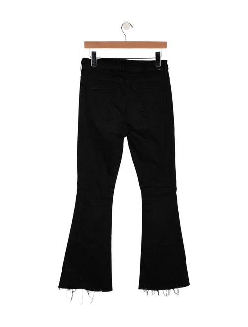 Mother Mid-Rise Wide Leg Jeans