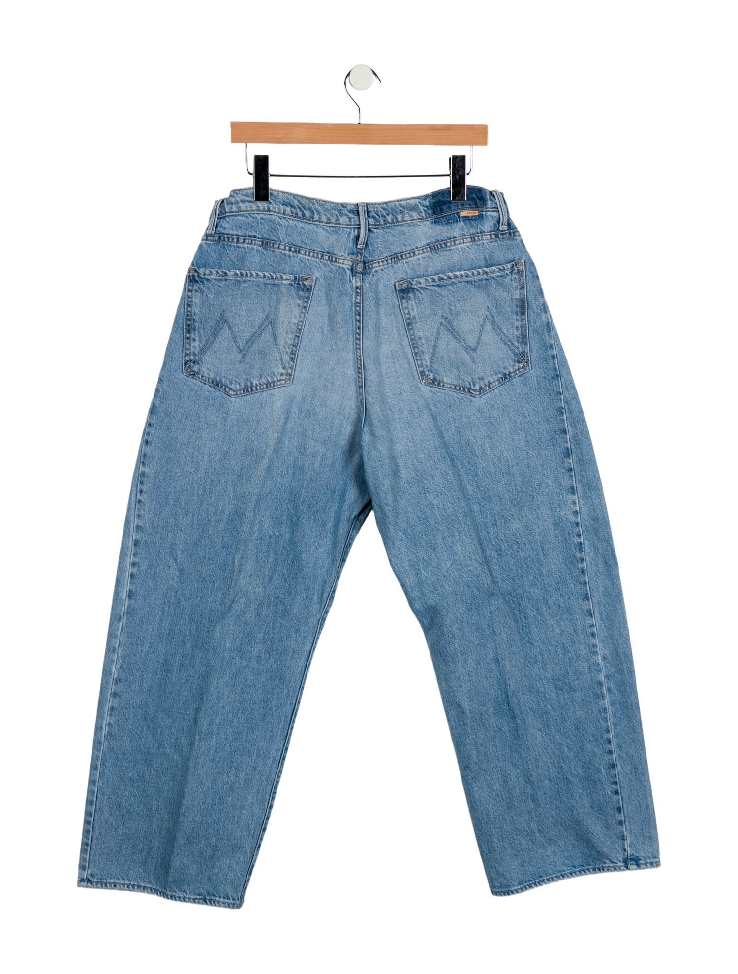 Mother High-Rise Wide Leg Jeans