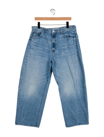 Mother Straight-Leg Jeans