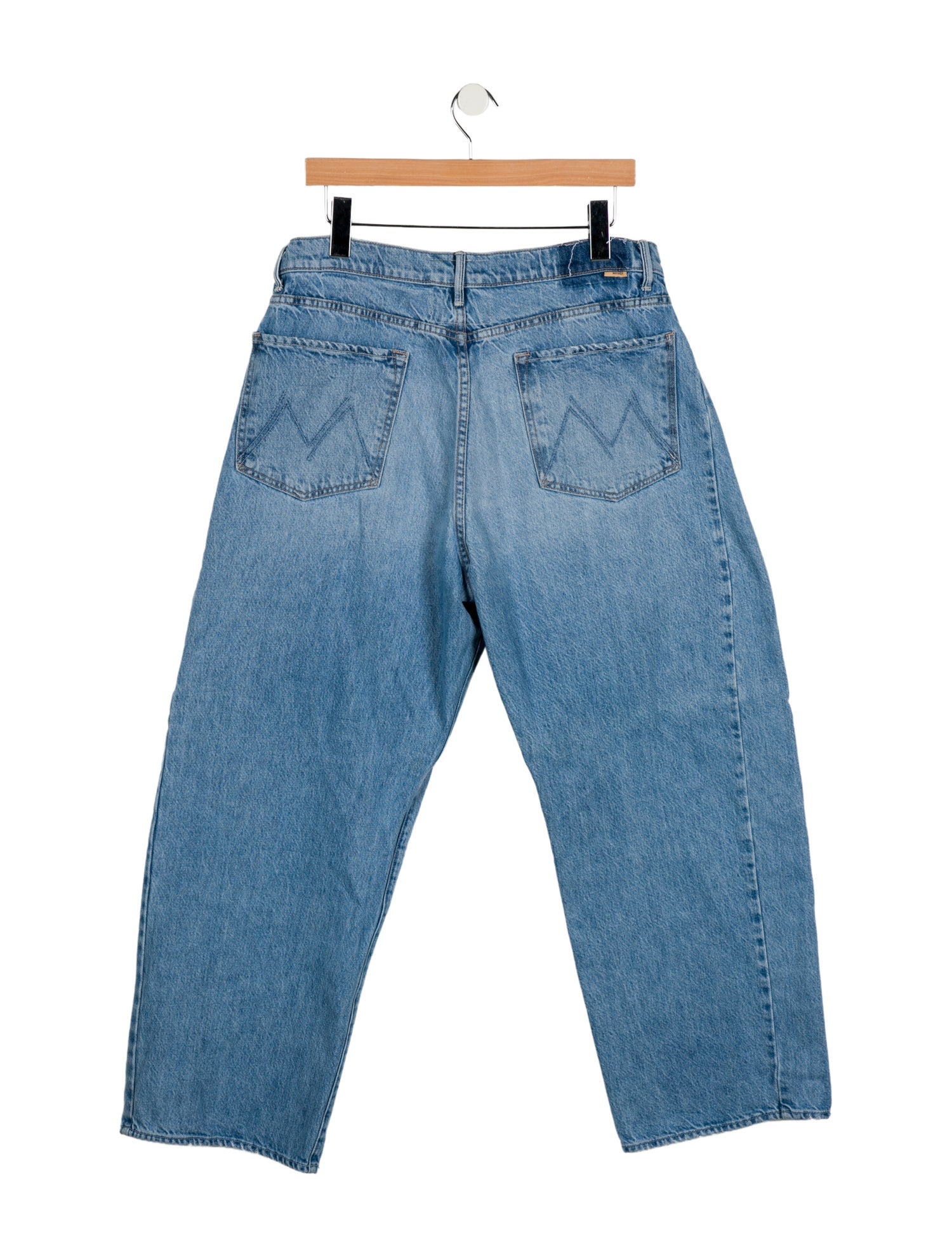 Mother Straight-Leg Jeans