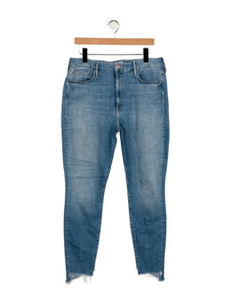 Mother High-Rise Skinny Leg Jeans