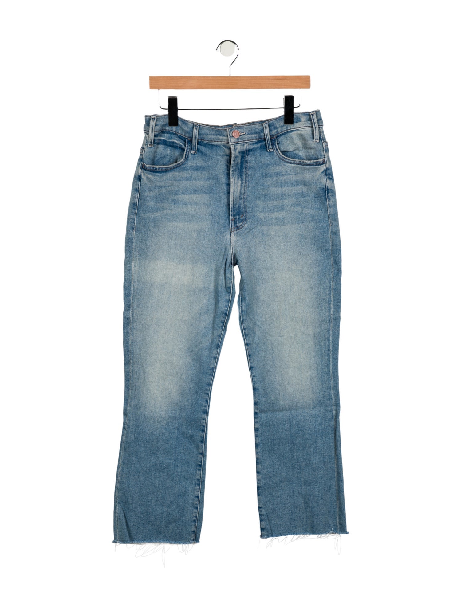 Mother High-Rise Straight Leg Jeans