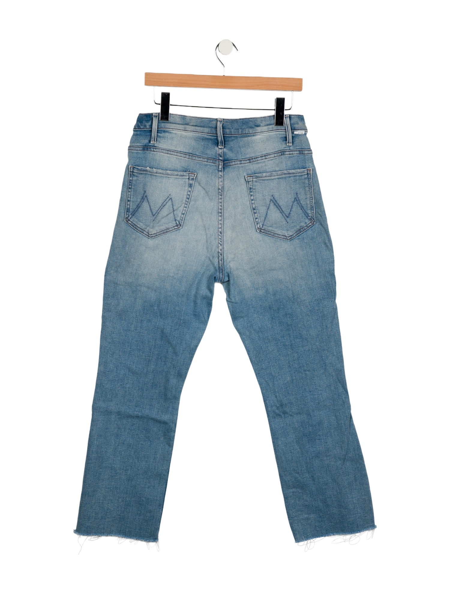 Mother High-Rise Straight Leg Jeans