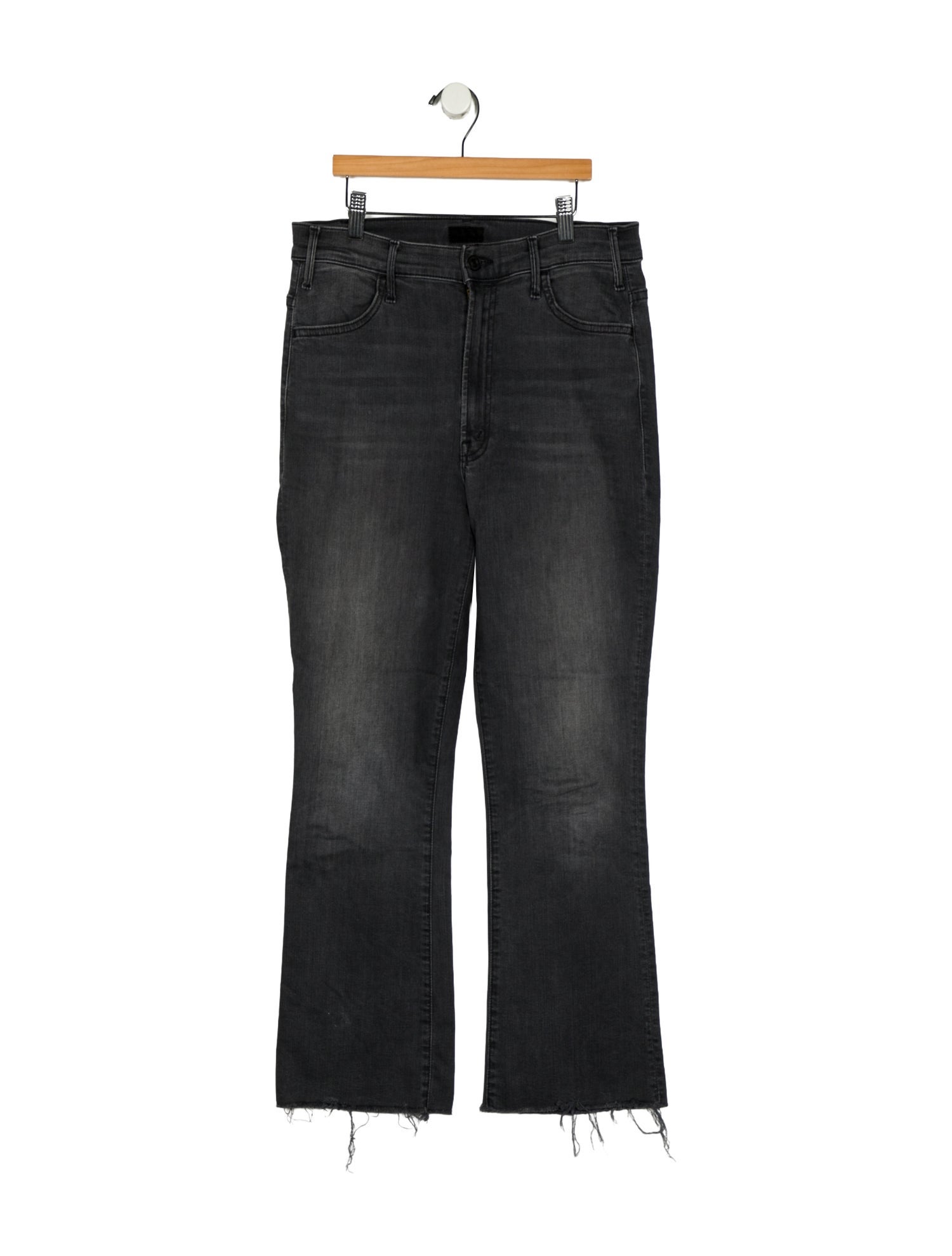 Mother Mid-Rise Straight Leg Jeans