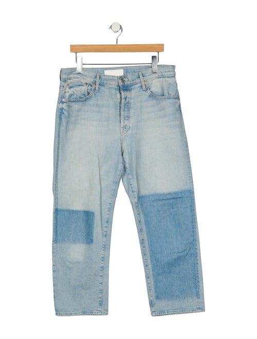 Mother High-Rise Straight Leg Jeans